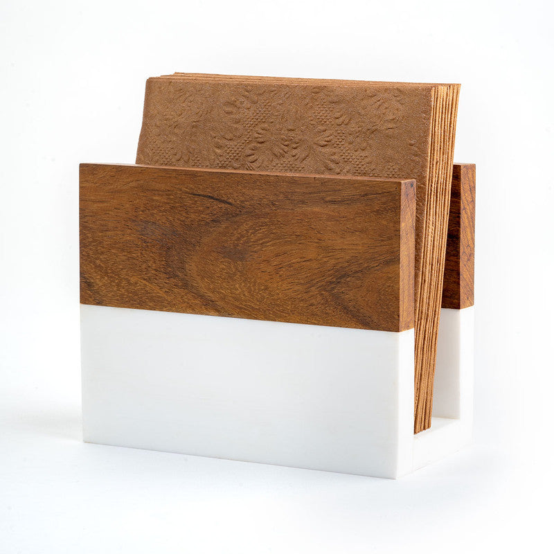 Sheesham Wood Tissue Holder