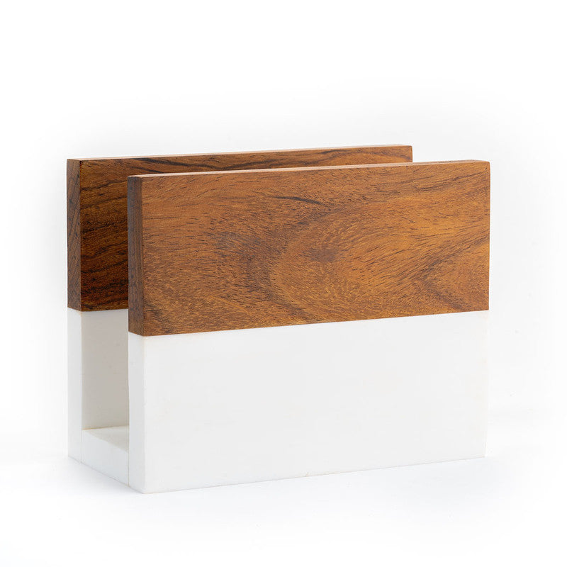Sheesham Wood Tissue Holder