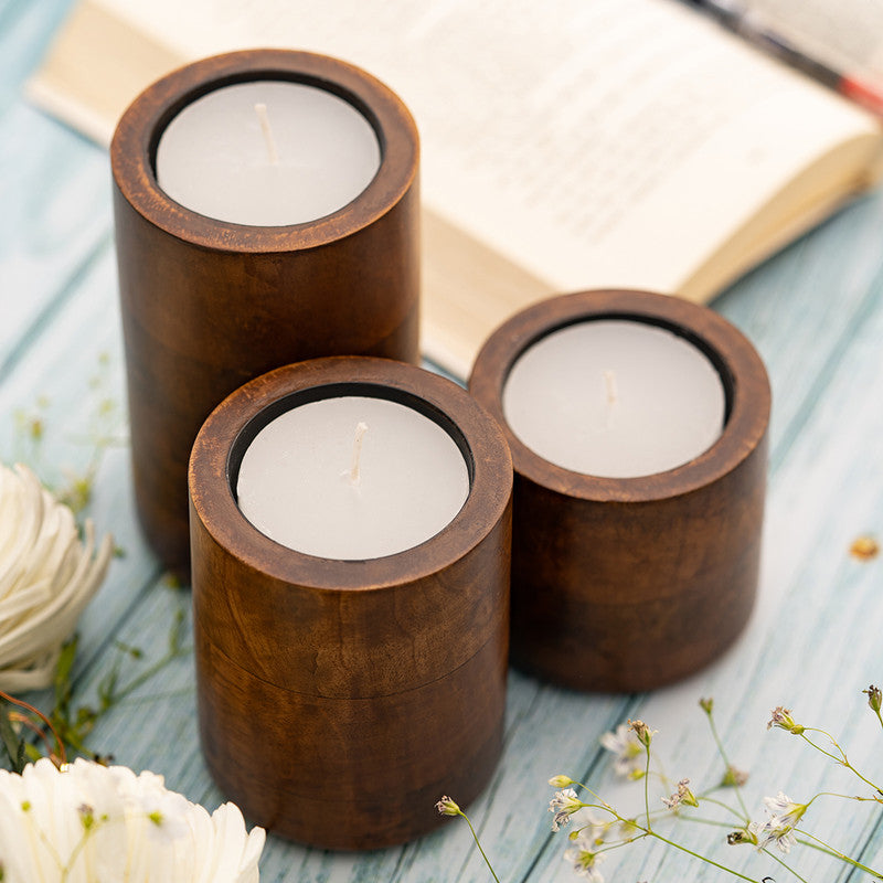 Scented Candles | Mango Wood | Set of 3