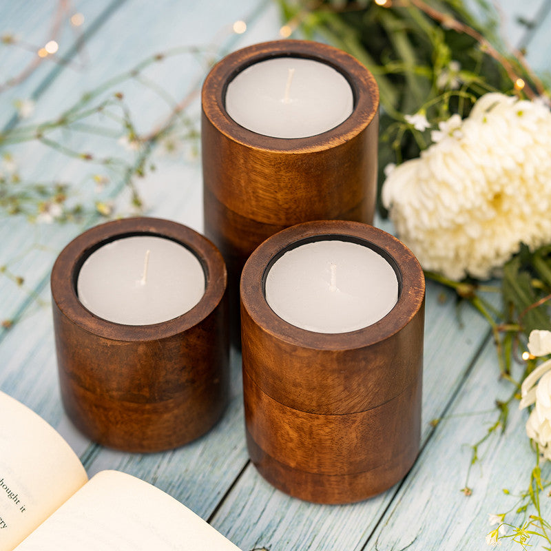 Scented Candles | Mango Wood | Set of 3