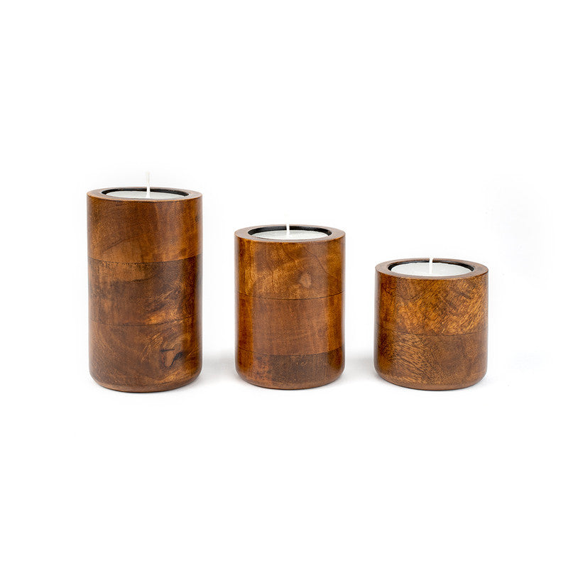 Scented Candles | Mango Wood | Set of 3