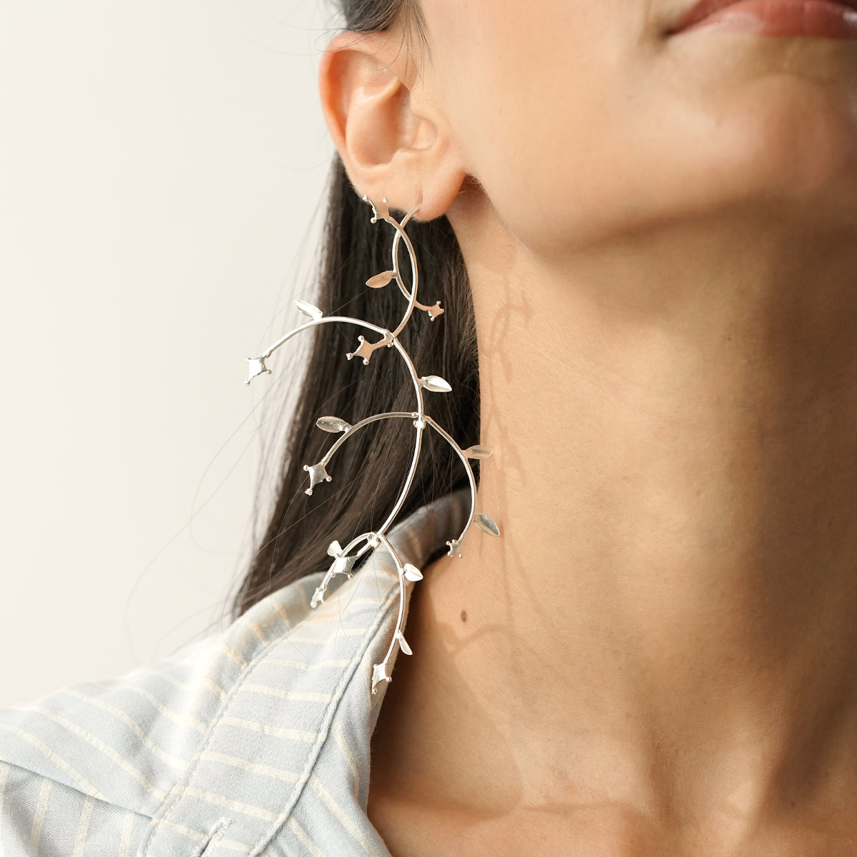 Meadow Earrings Silver