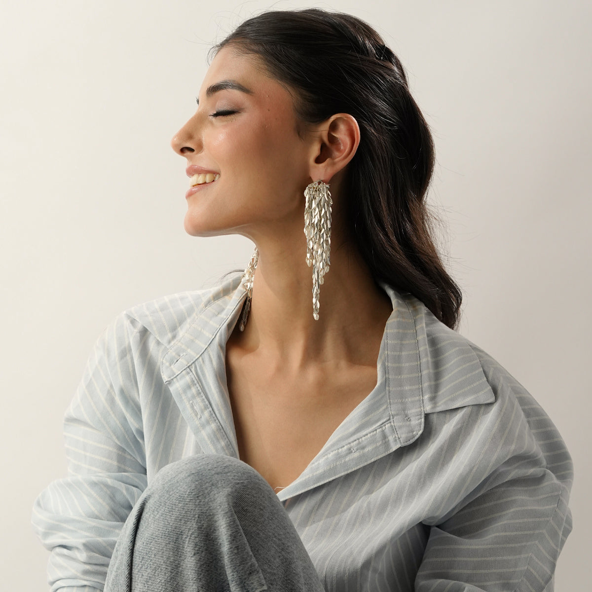Willow Earrings Silver