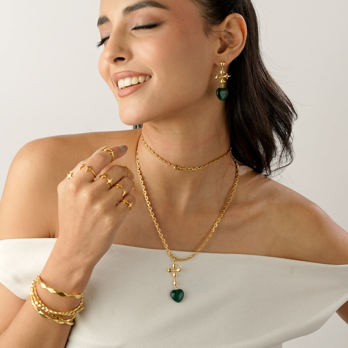 Jade Earrings