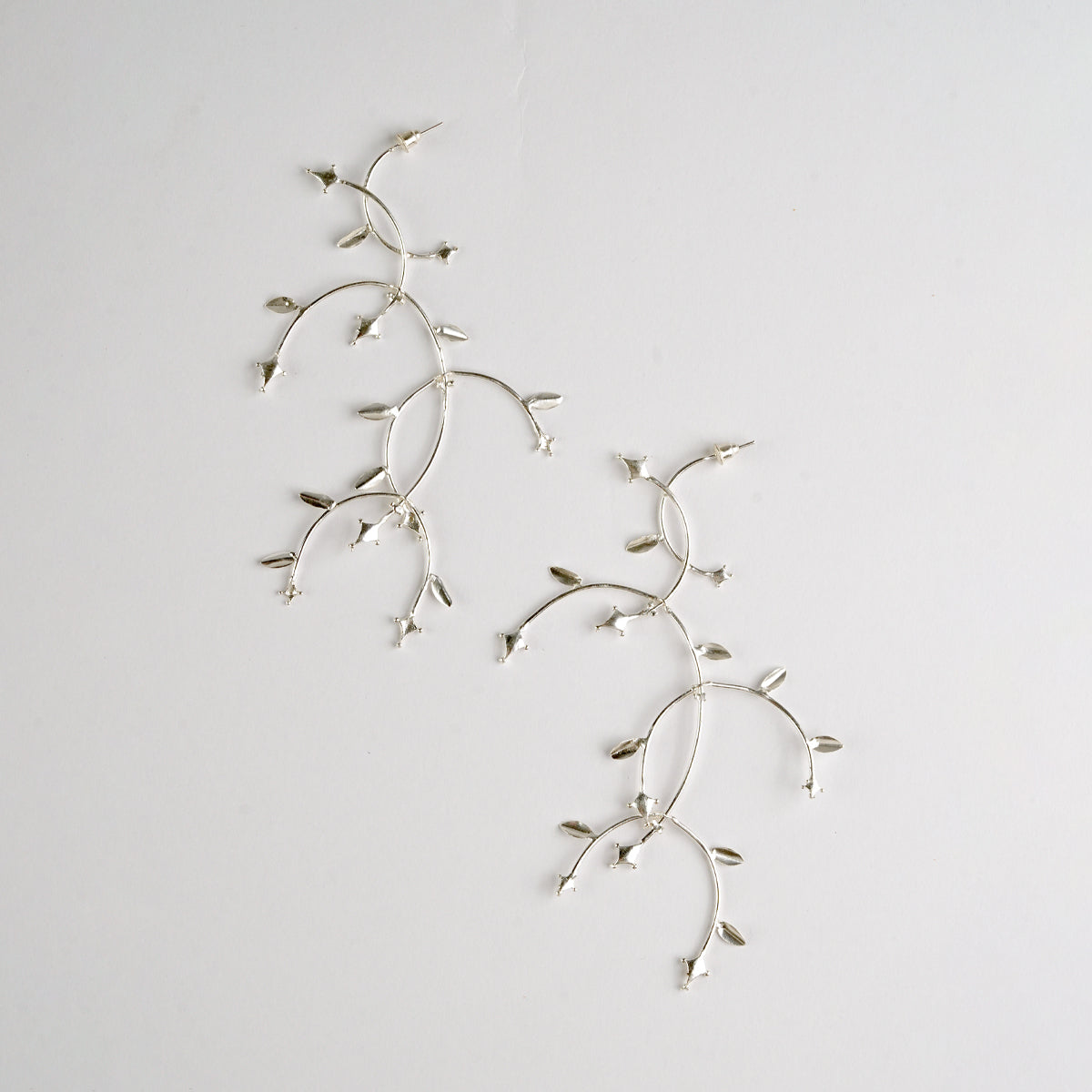 Meadow Earrings Silver