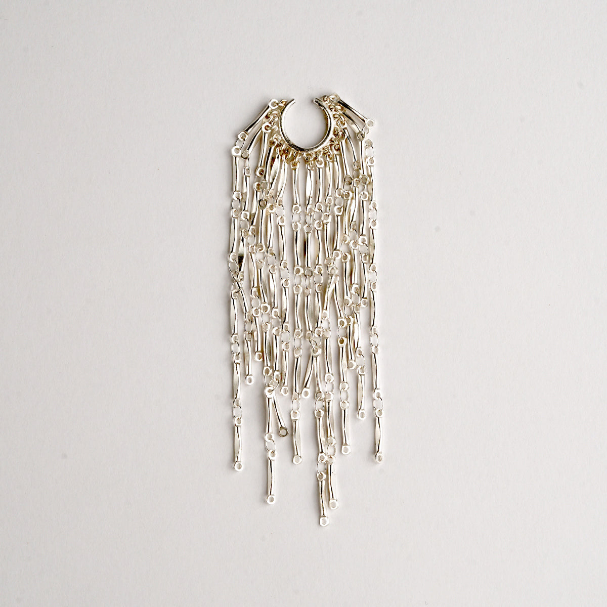 Waterfall Earcuff Silver