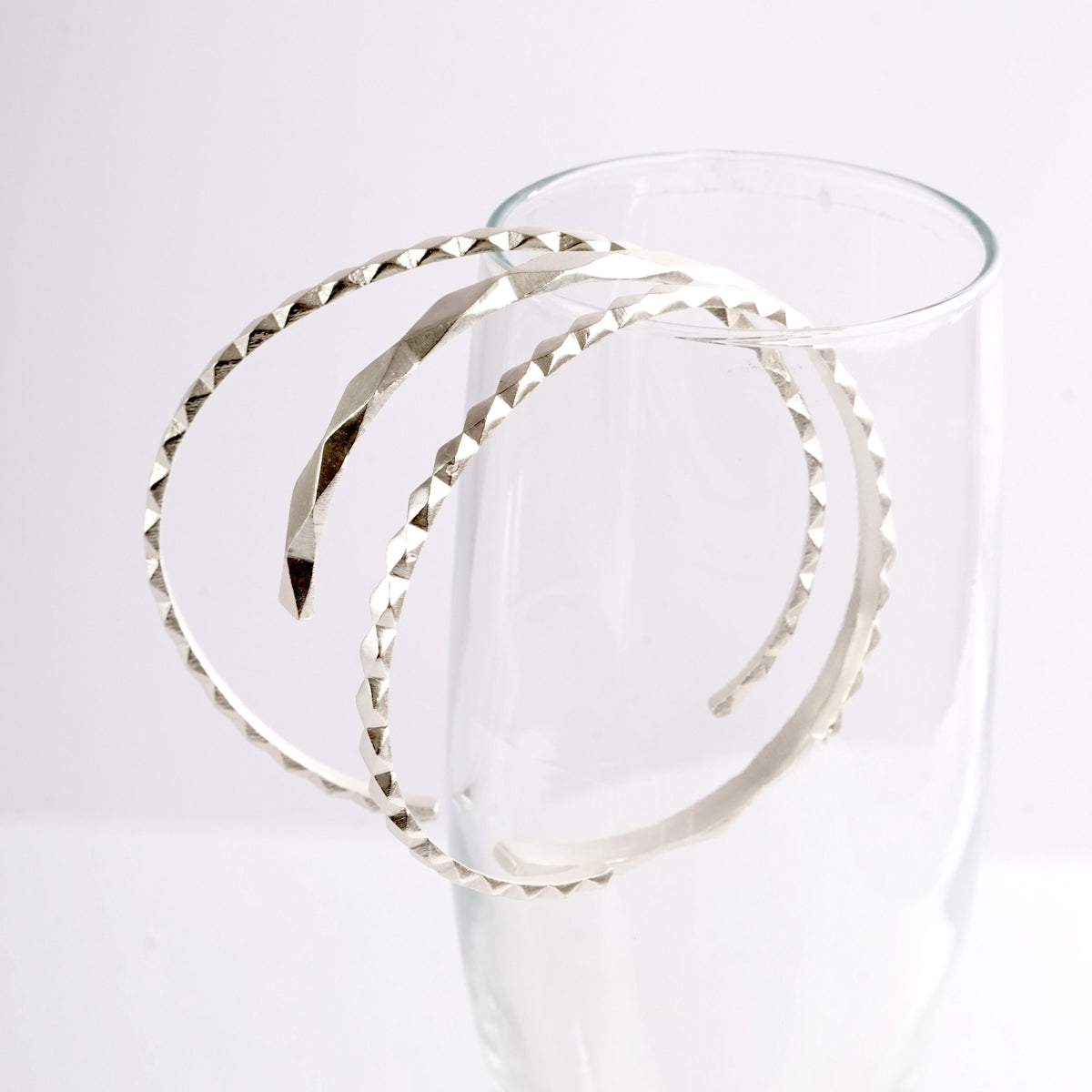 Sakura Bracelet Silver-Adjustable