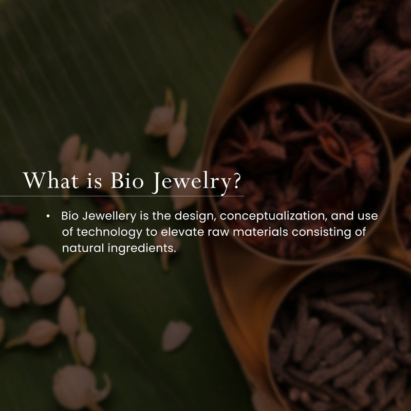 Walnut Neckpiece | Gold Plated