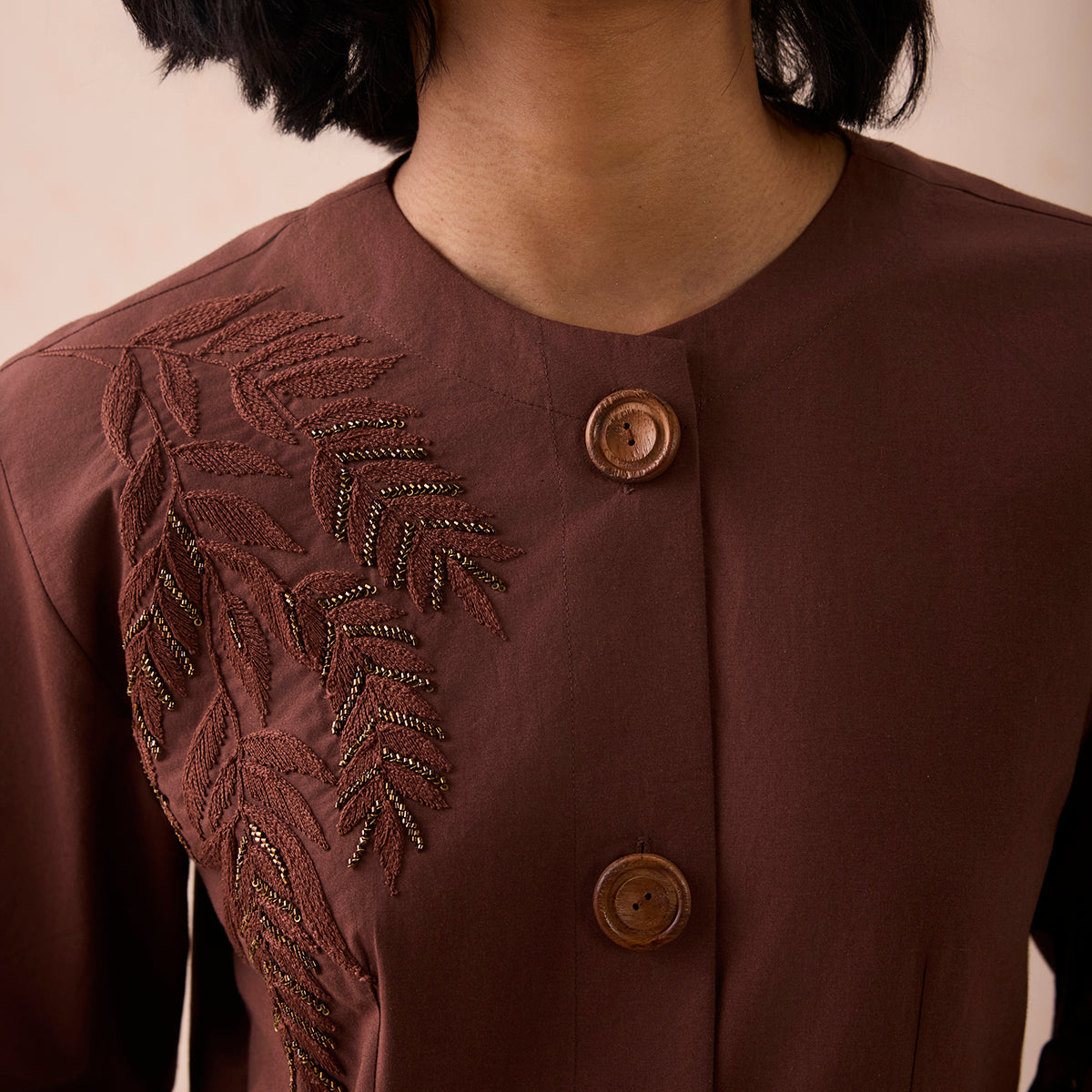 The Cocoa Organic Cotton Short Dress