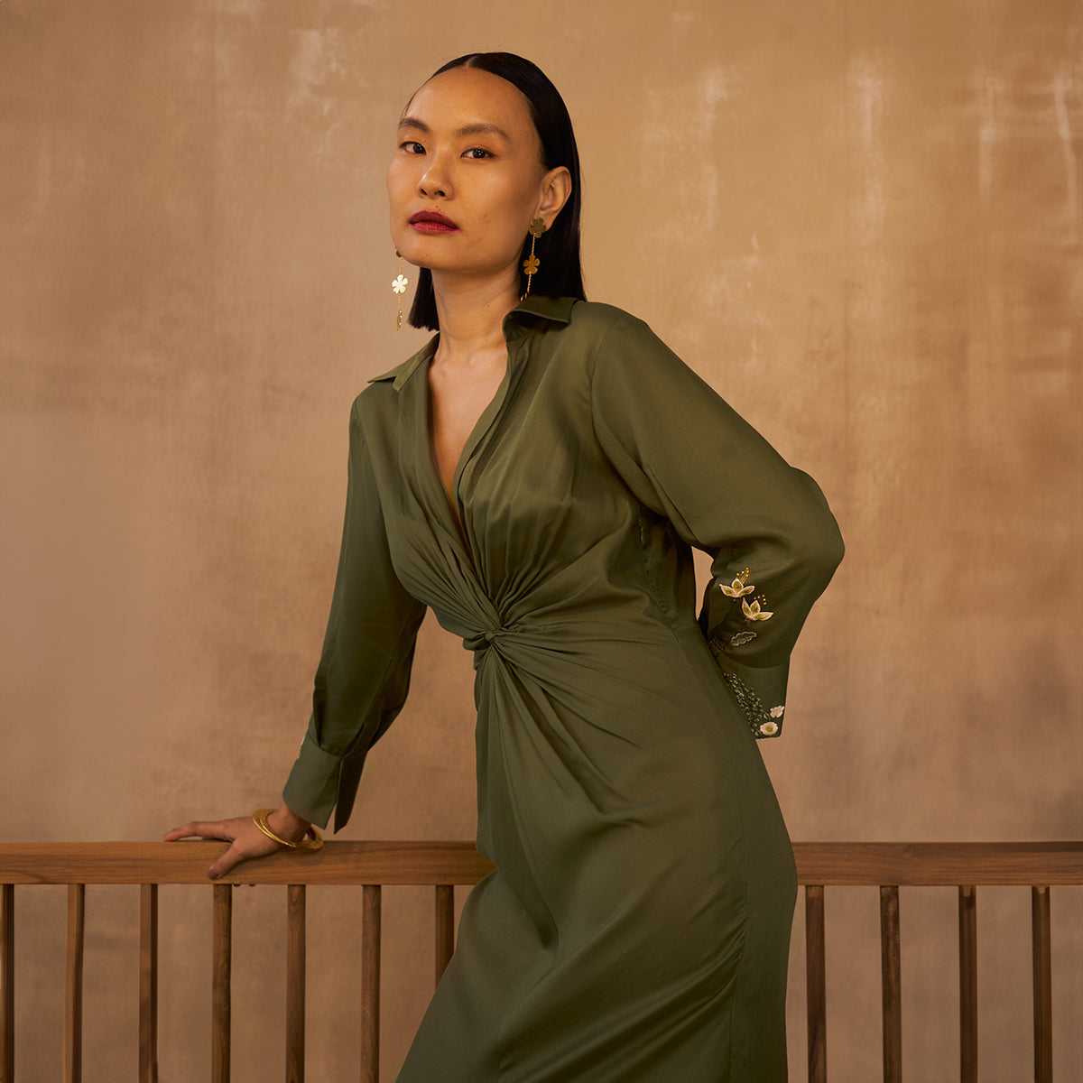 The Daffodil Sundown Lyocell Dress