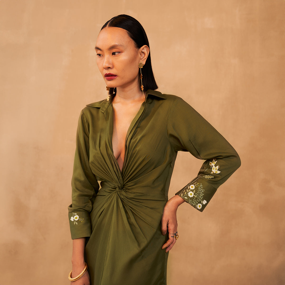 The Daffodil Sundown Lyocell Dress