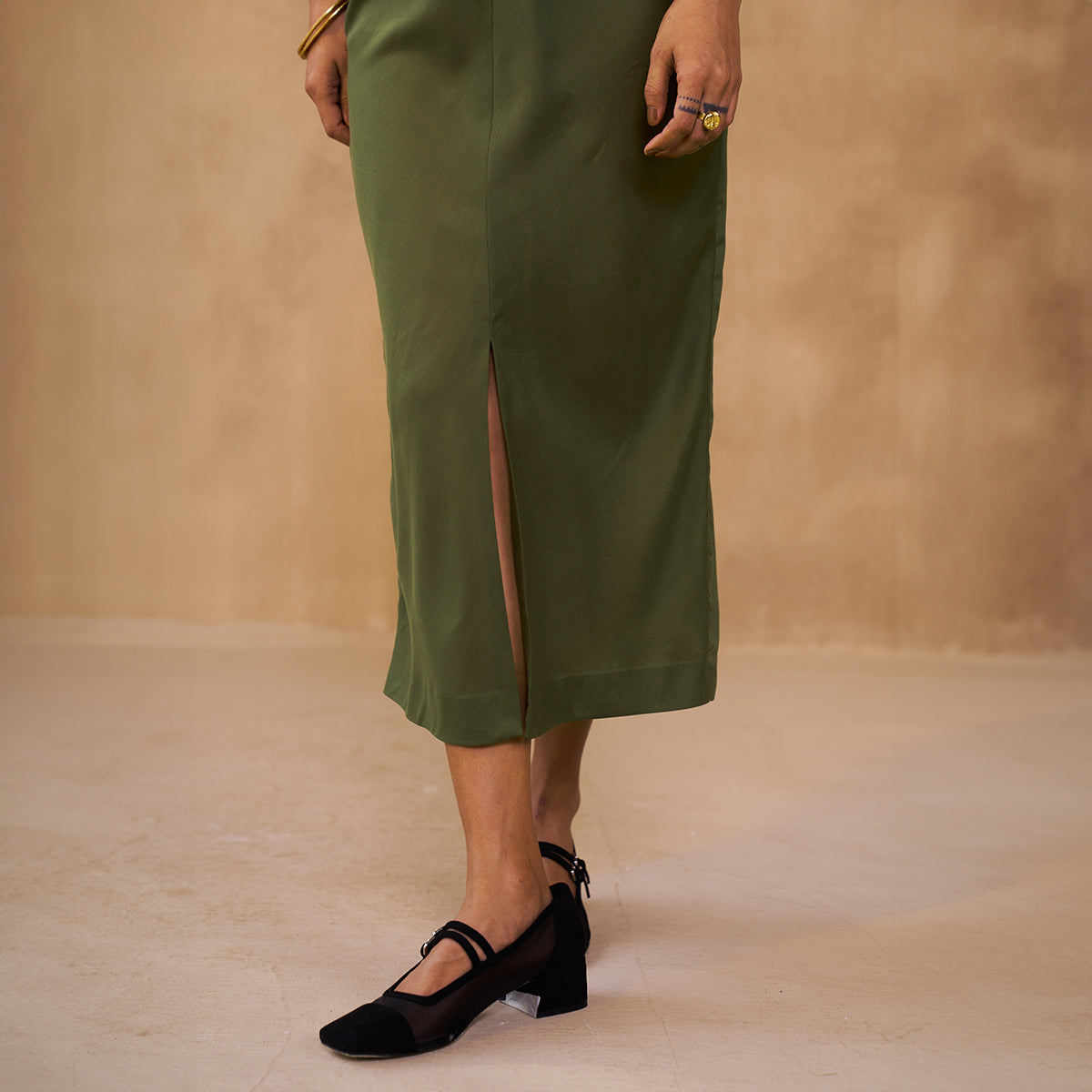 The Daffodil Sundown Lyocell Dress