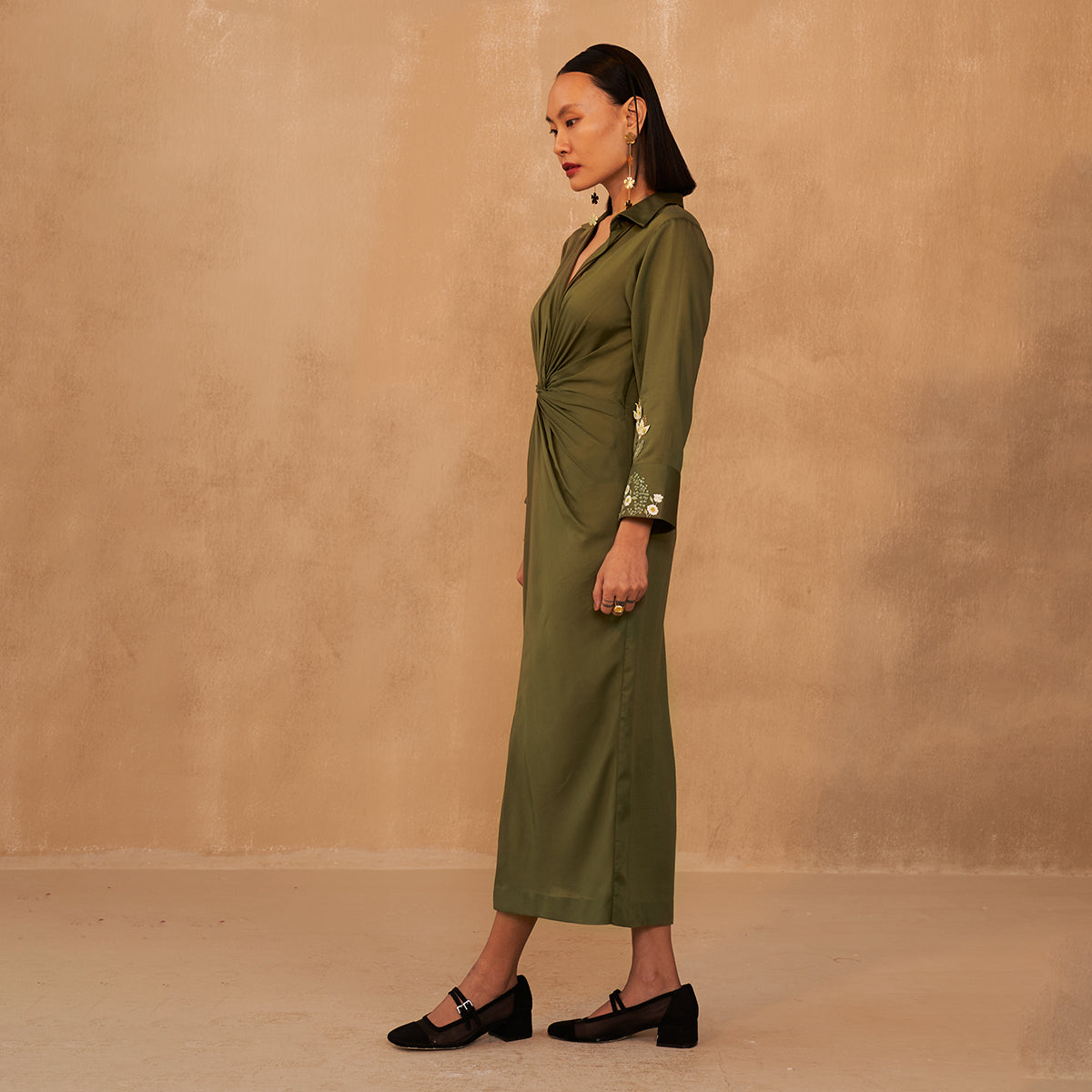 The Daffodil Sundown Lyocell Dress