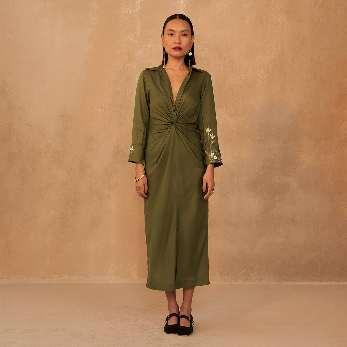 The Daffodil Sundown Lyocell Dress