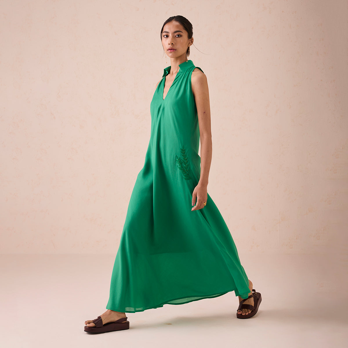 The Moment Lyocell Maxi Dress