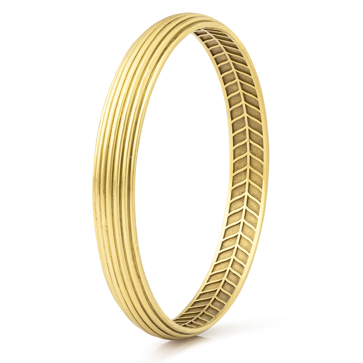 Chevron Bangle
