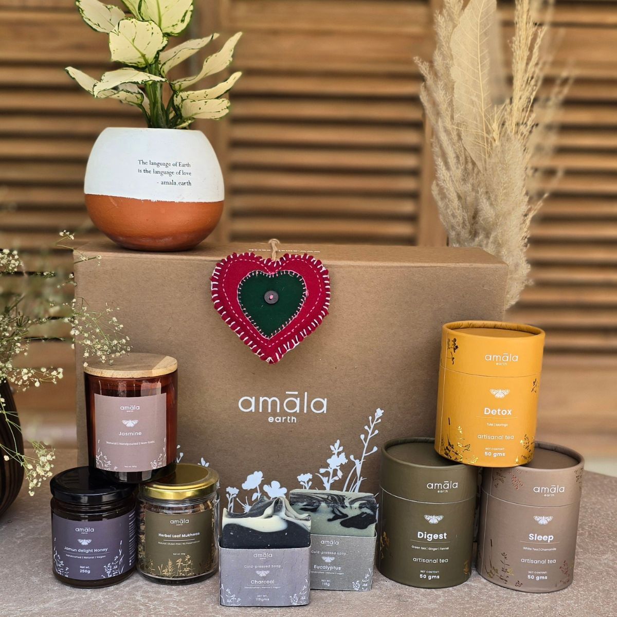 Gifts for Her | Natural Bliss Wellness Collection | Made with Love | Gifting- Pack of 9