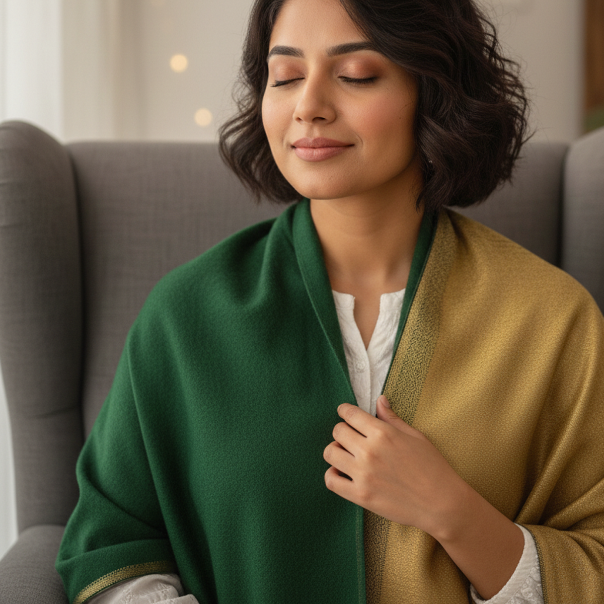 Winter Luxe Wool Stole