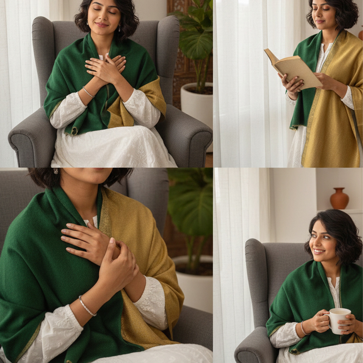 Winter Luxe Wool Stole