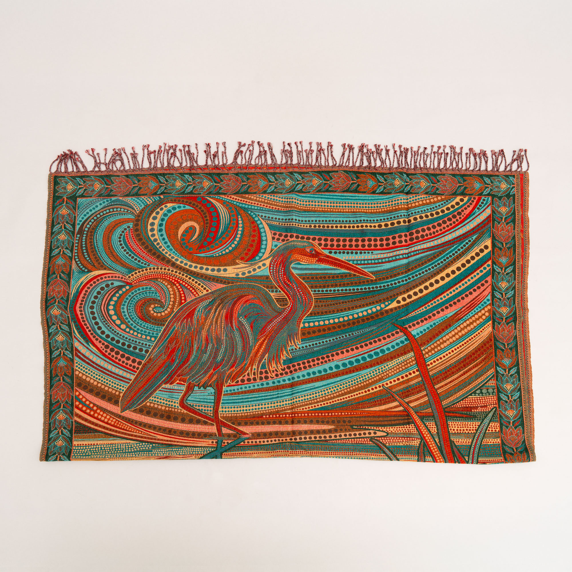 Wings Of Eternity Throw-Green