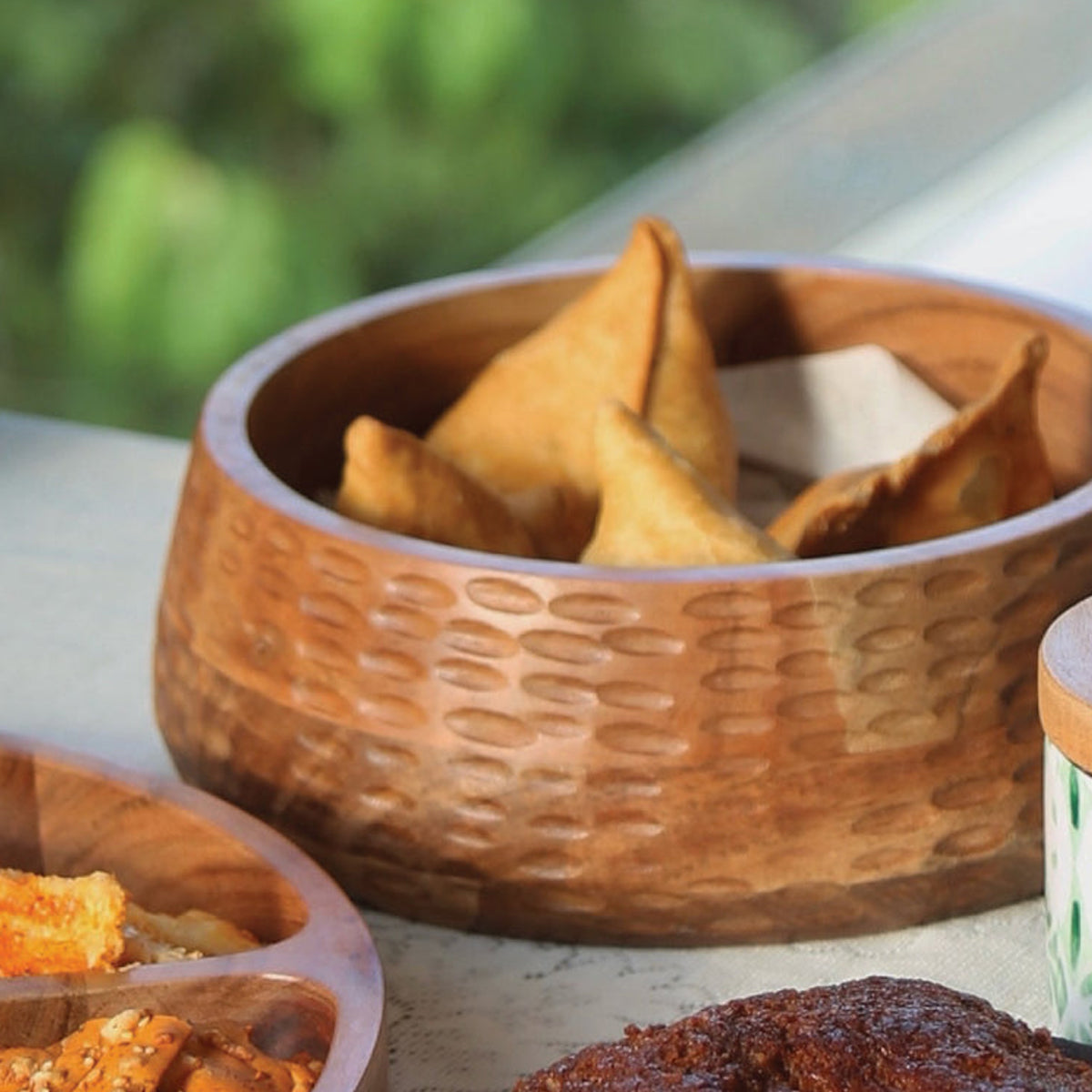 Wooden Fruit Bowl (Natural)