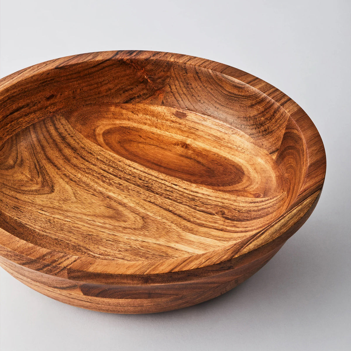Wooden Serving Bowls (Natural)