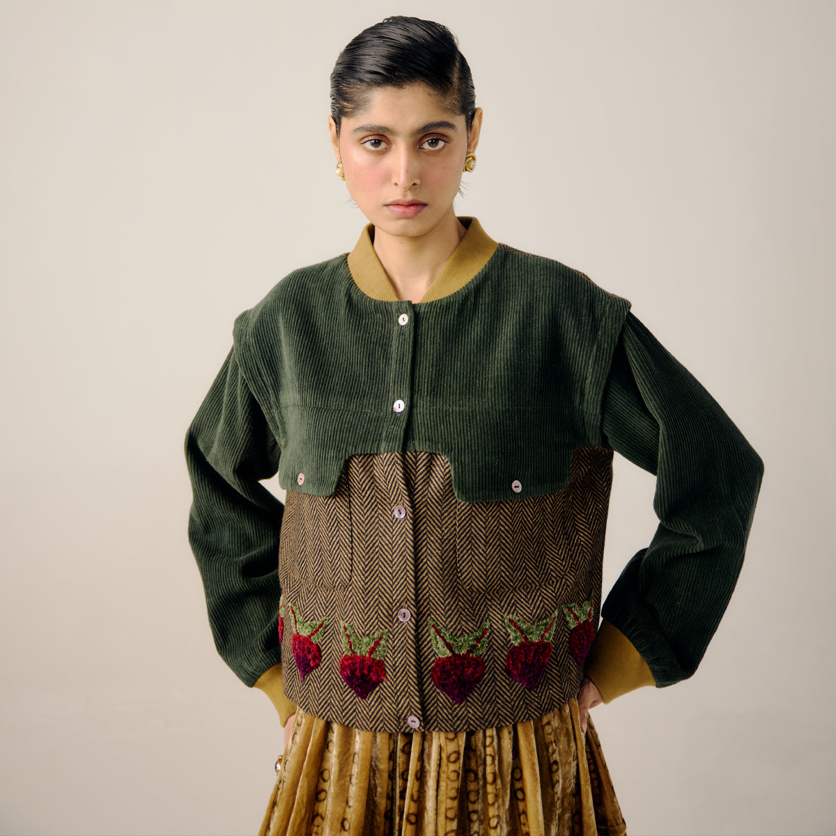 Turnip Emb. Bert Jacket