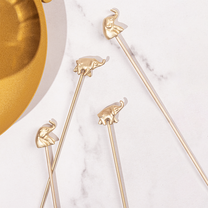 Brass Stirrers | Set of 4