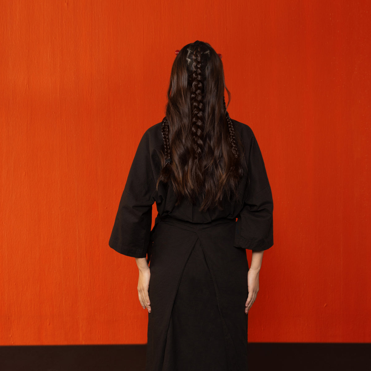Black Kham Chuba Os Tie Dress