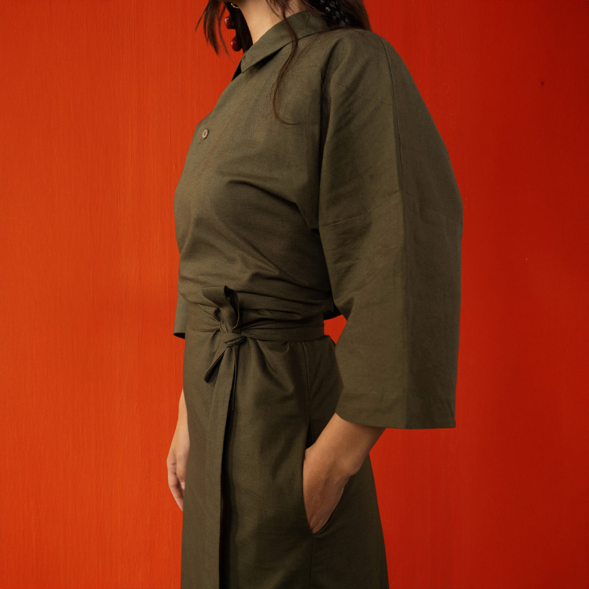 Juniper Kham Chuba Os Tie Dress