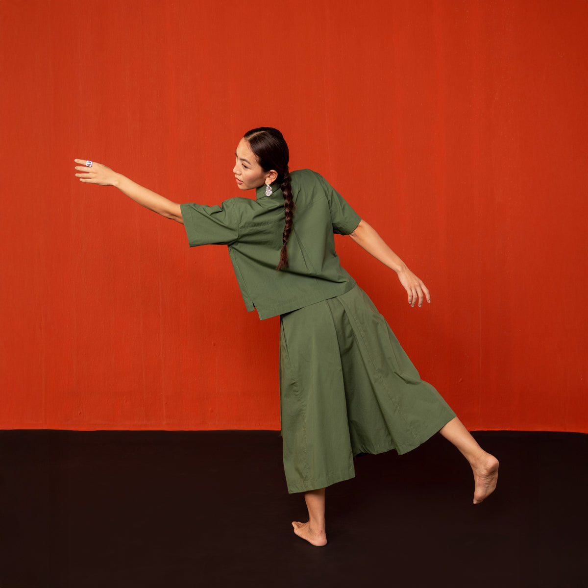 Juniper Padma Pleated Chuba Skirt