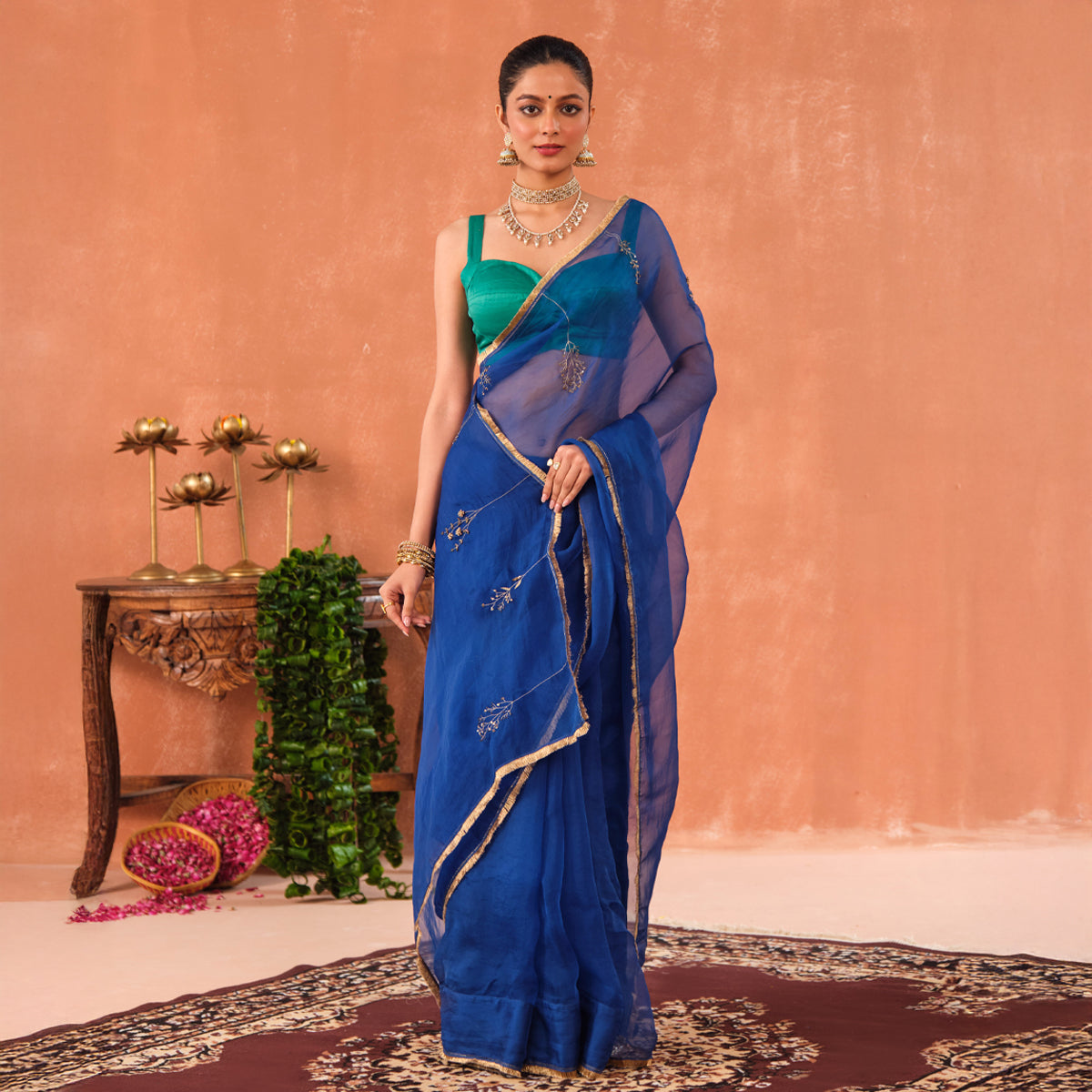 Neelika Organza Sari