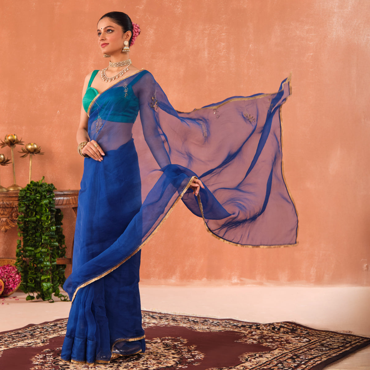 Neelika Organza Sari