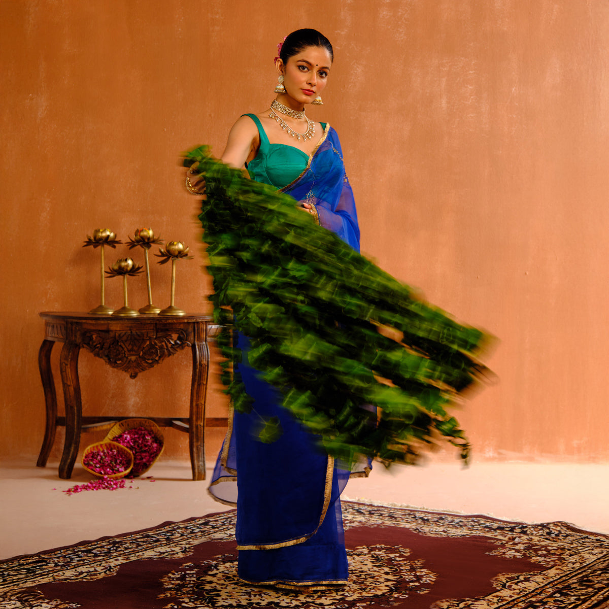 Neelika Organza Sari