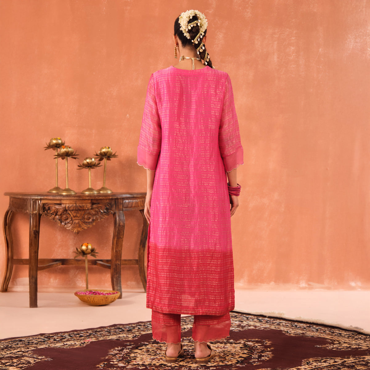 Reva Chanderi Kurta Set