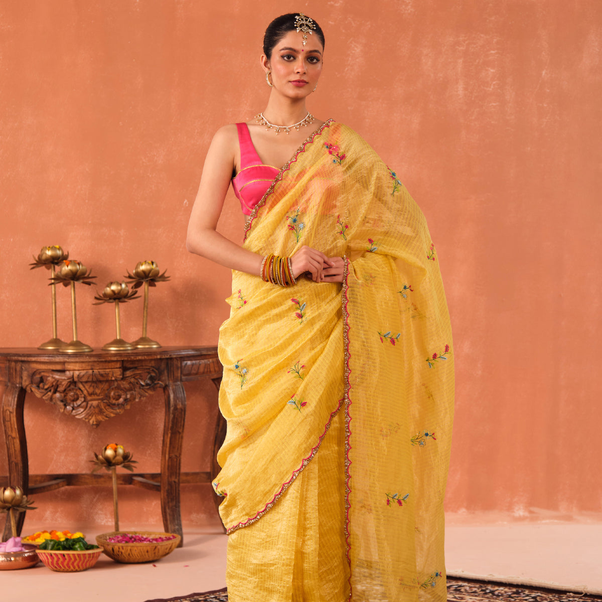 Patra Chanderi Sari