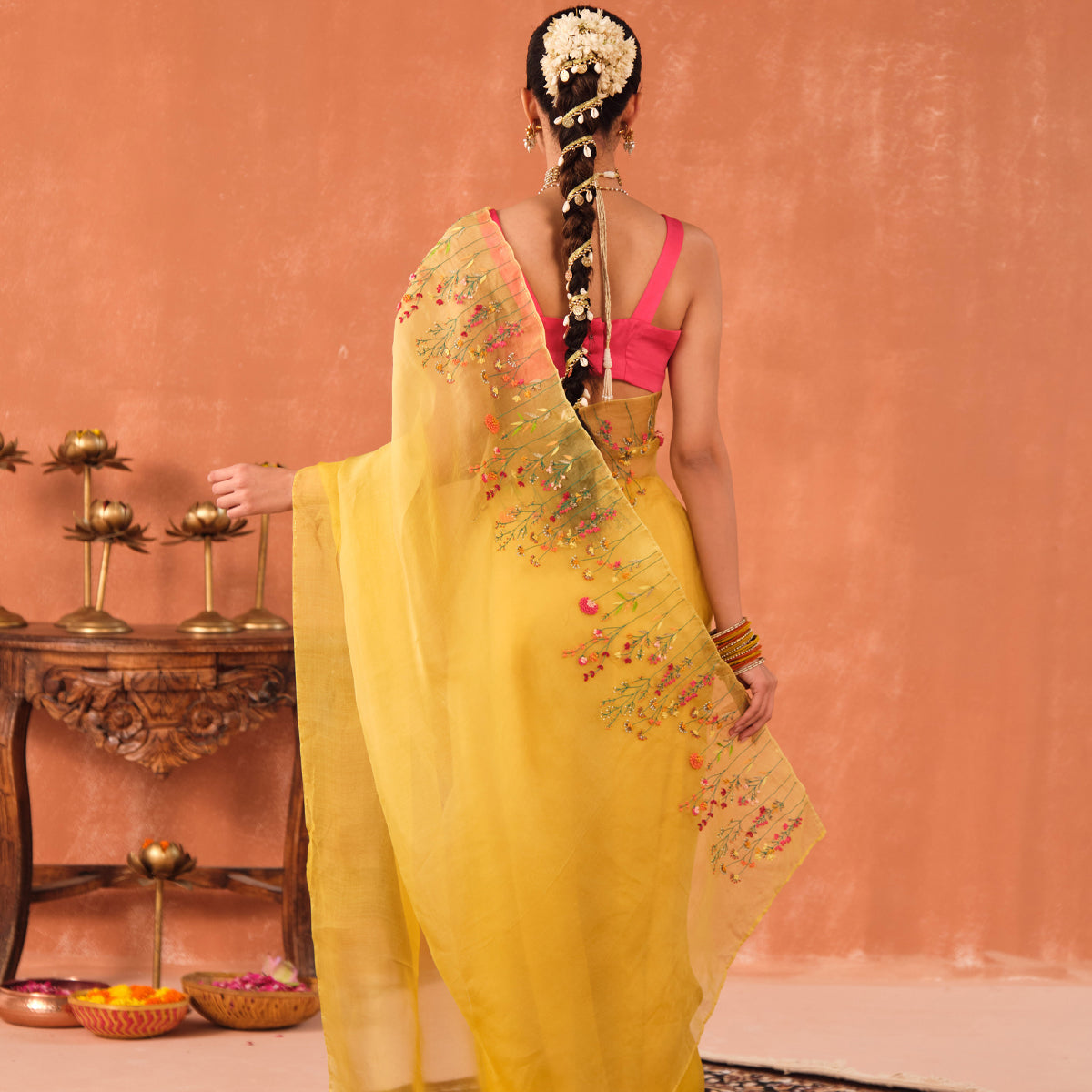 Swara Silk Organza Sari