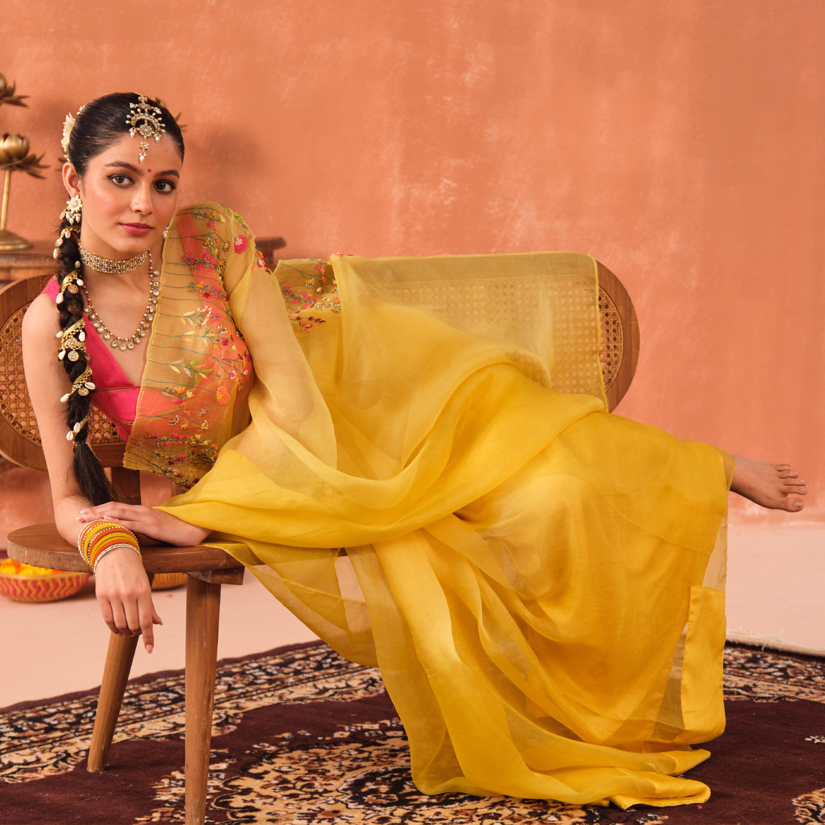 Swara Silk Organza Sari