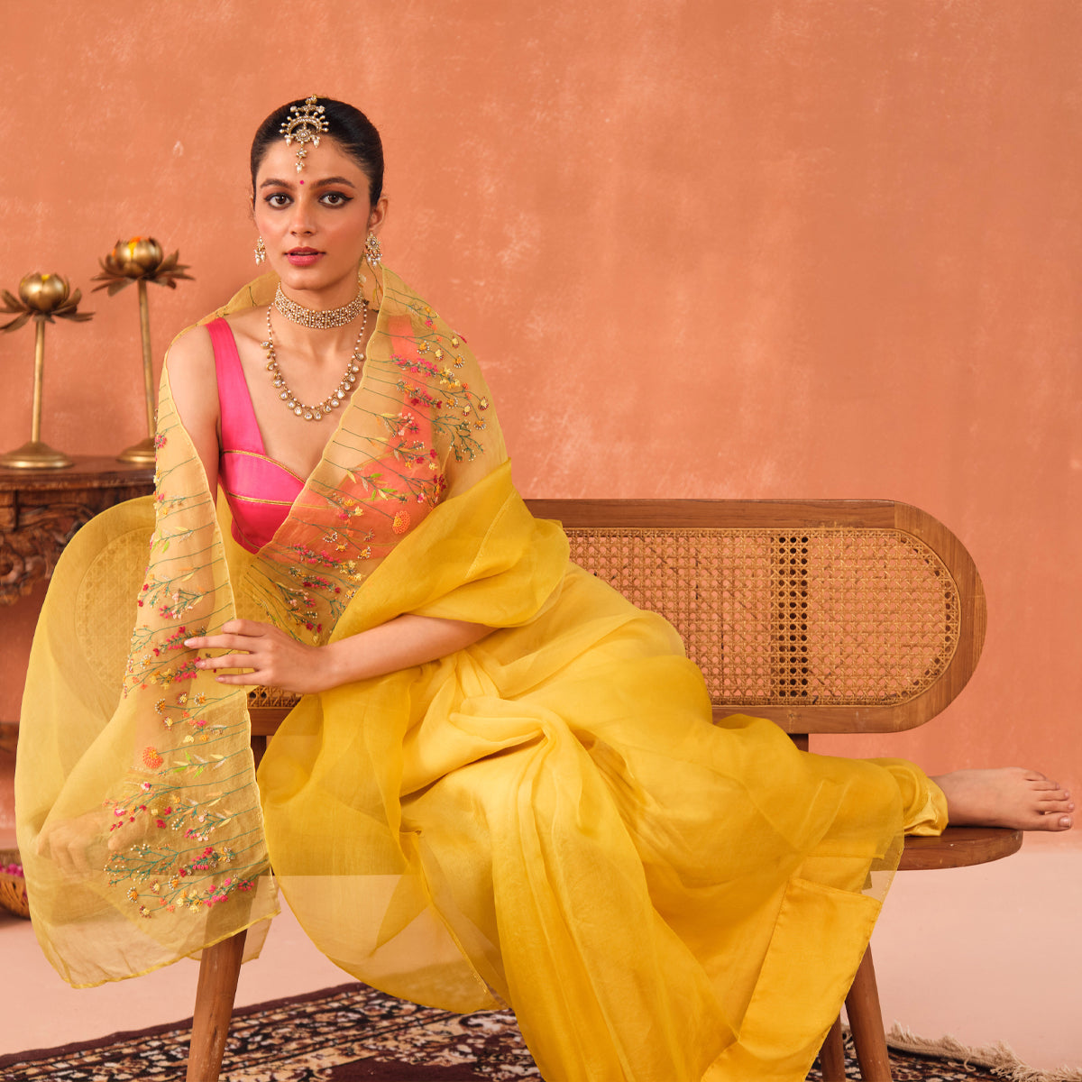 Swara Silk Organza Sari