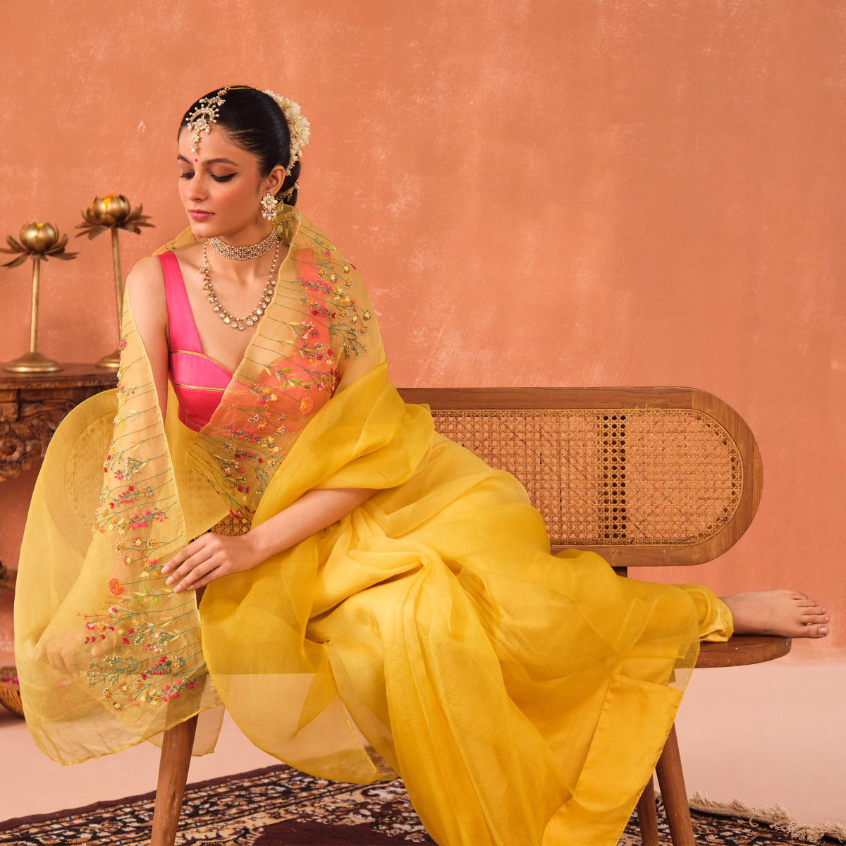 Swara Silk Organza Sari