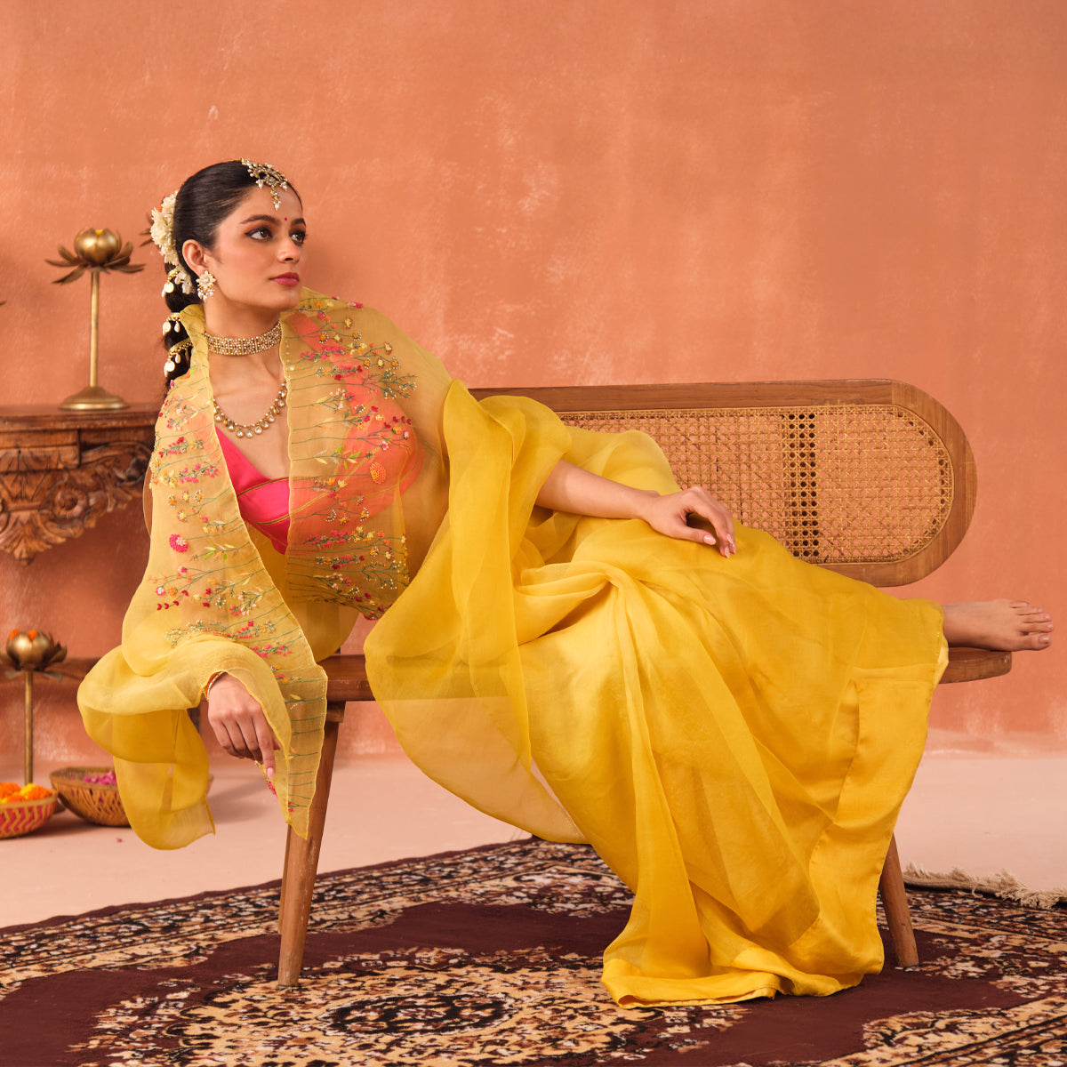 Swara Silk Organza Sari