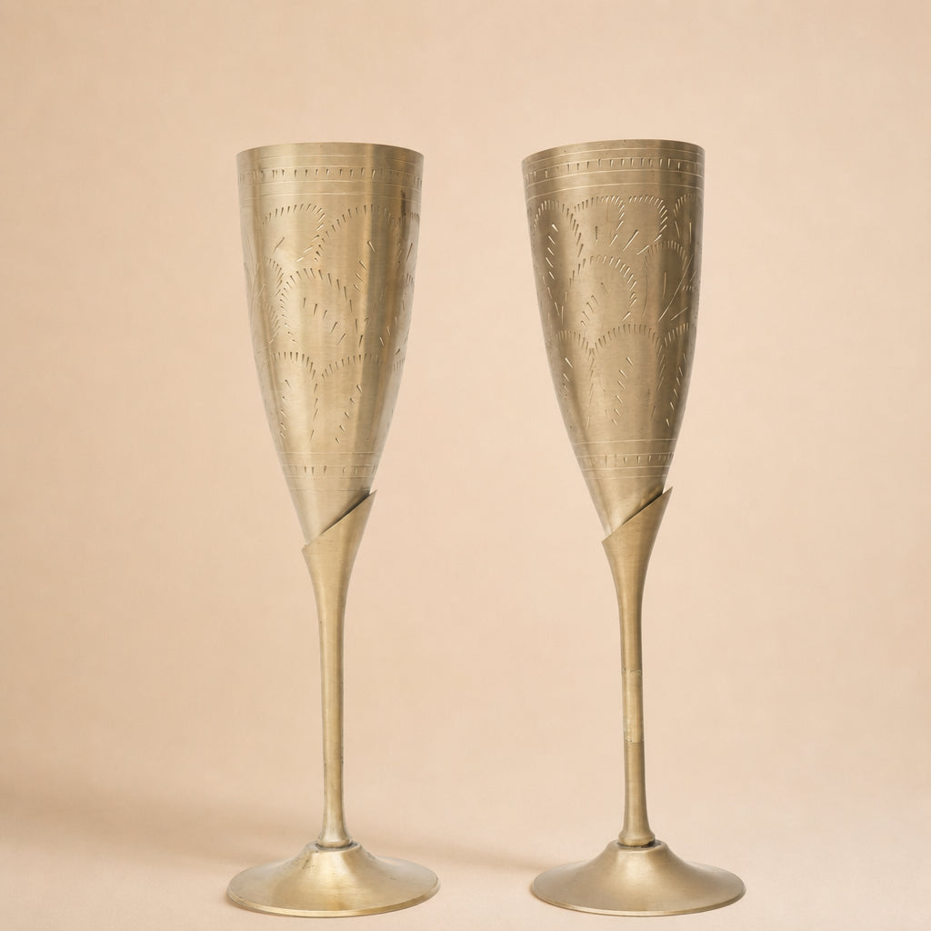 Arch Brass Flute | Set of 2
