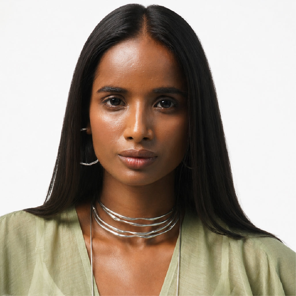 Humming Necklace - Silver