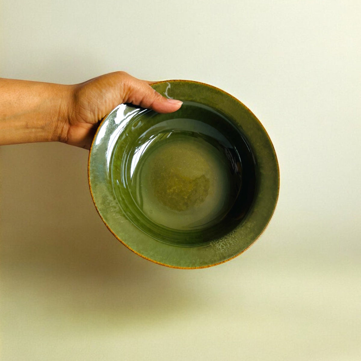 Olive Breeze Noodle Plate (Set of 2)