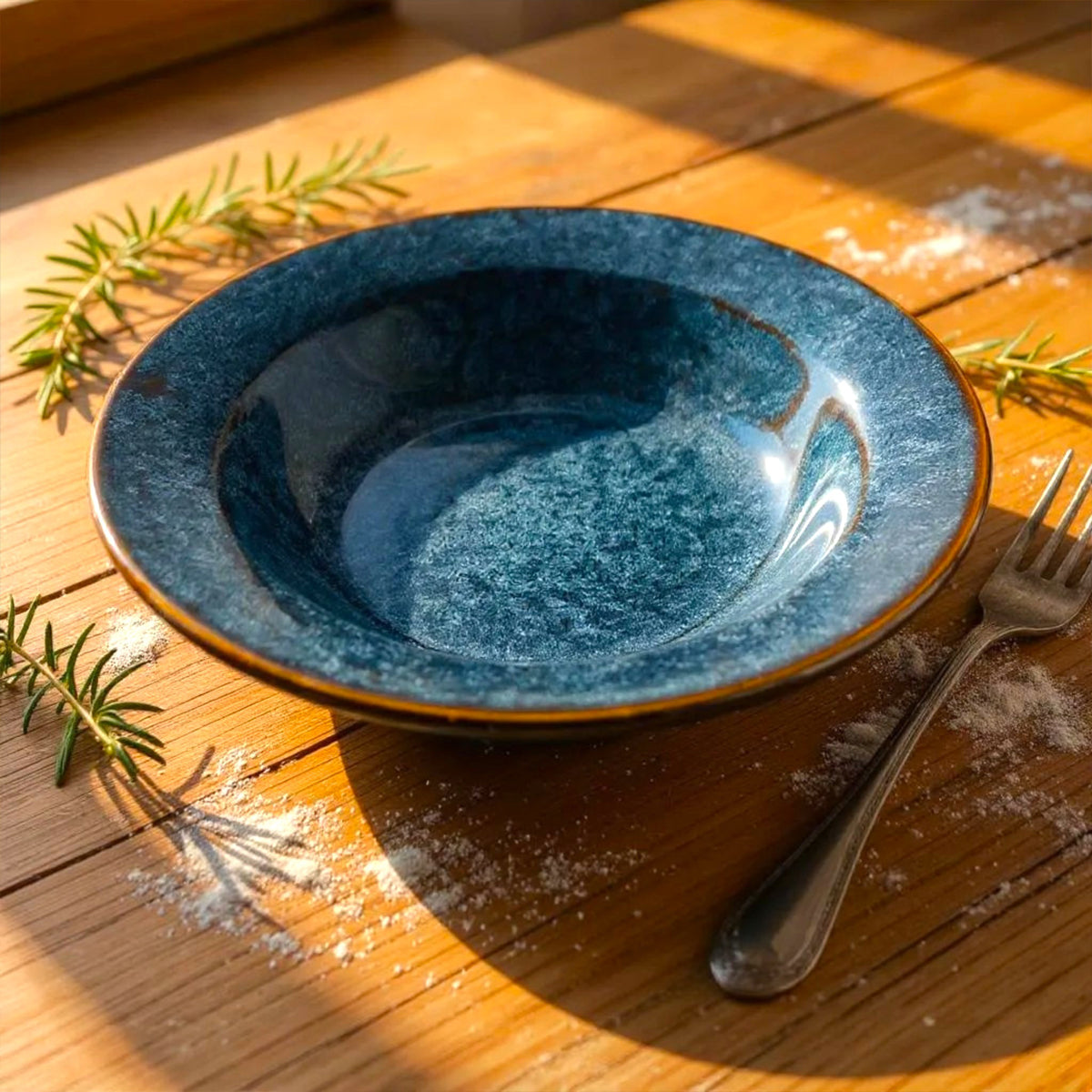 Starry Night Pasta Plate (Set of 2)