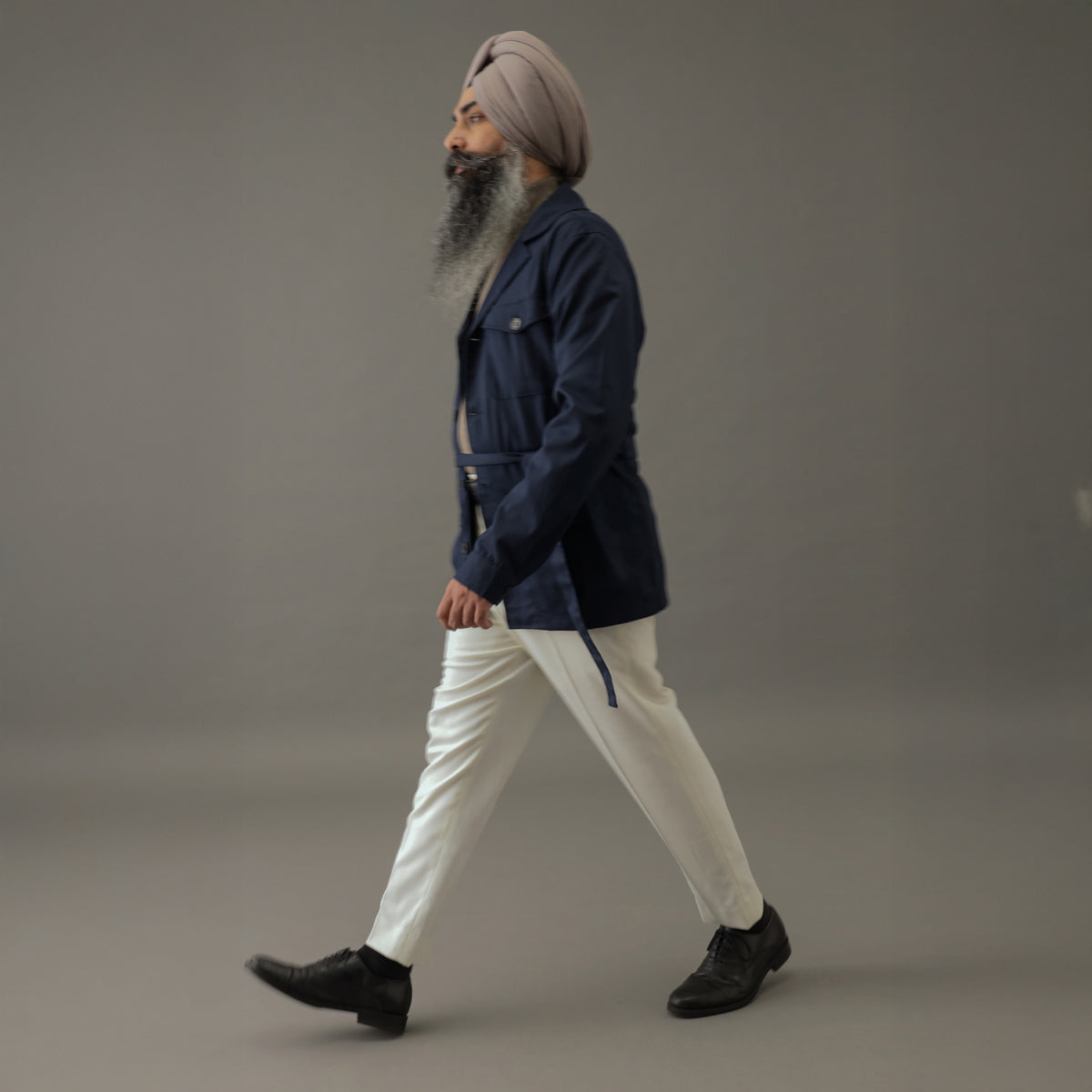 Heritage Expedition Shacket Navy Blue