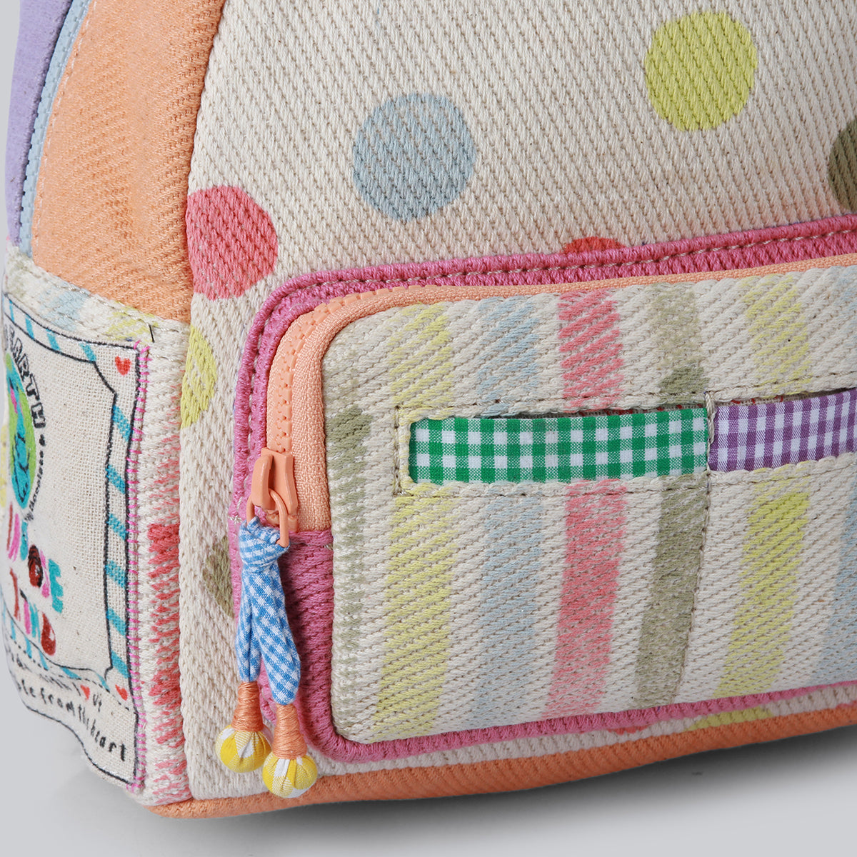 Lutris Polka & Stripe Bag
