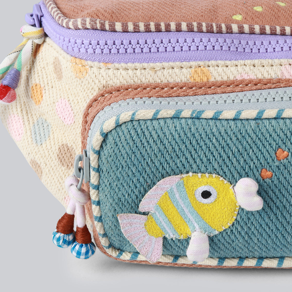 Salmon Fish Patch Bag