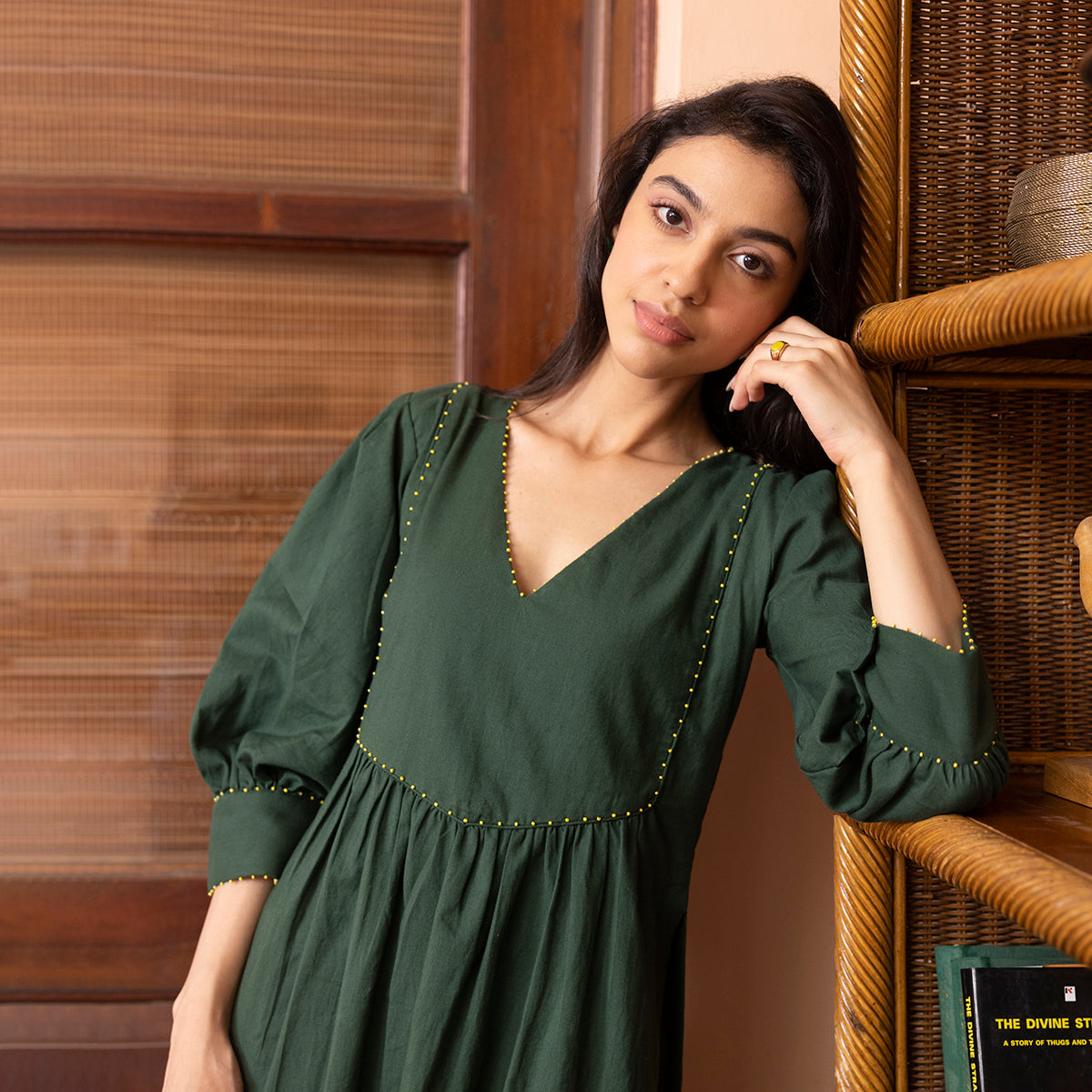 Elegance Kurta - Green