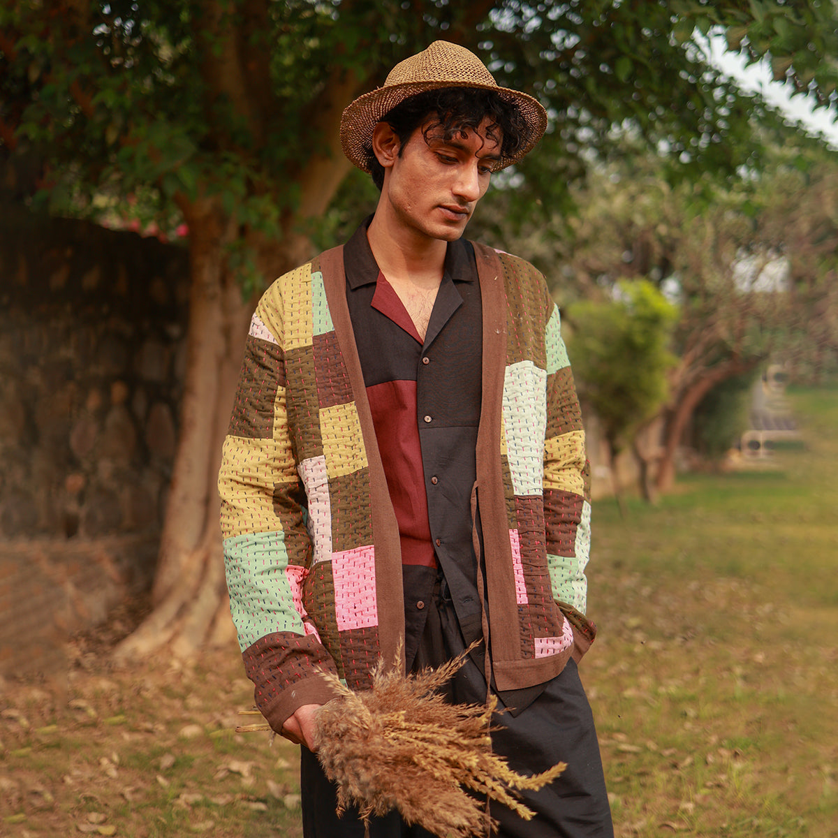 AVERY KANTHA PATCHWORK JACKET